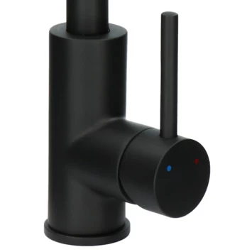 Handson Keukenkraan Olivier Met Hendel Mat Zwart 9 Handson Keukenkraan Olivier Met Hendel Mat Zwart - Afbeelding 9