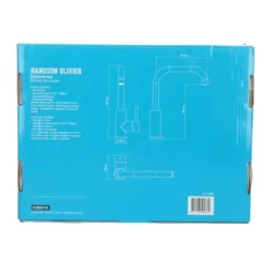 Handson Keukenkraan Olivier Met Hendel Mat Zwart 27 Handson Keukenkraan Olivier Met Hendel Mat Zwart -Badkamer Winkel 123 7902