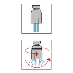 Tiger Keukenkraanslang Douche M22/M24 Waterbesparend -Badkamer Winkel 123 7905