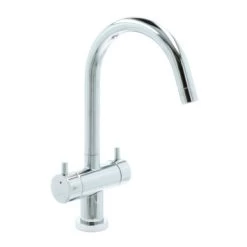 Atlantic Keukenkraan Adrian 2-knops Chroom -Badkamer Winkel 123 7920