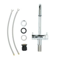 Atlantic Keukenkraan Adrian 2-knops Chroom -Badkamer Winkel 123 7922