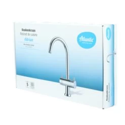 Atlantic Keukenkraan Adrian 2-knops Chroom -Badkamer Winkel 123 7923