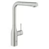 Grohe Colours Keukenkraan Essence New RVS Met Uittrekbare Mousseur