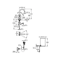 Grohe Red Compact Keukenkraan Met C-uitloop En 4 Liter Kokend Water Boiler Chroom -Badkamer Winkel 123 7987
