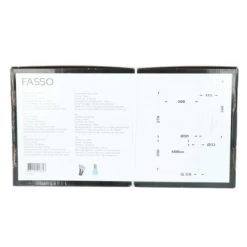 Absolut Keukenkraan Fasso Met Hendel Zwart -Badkamer Winkel 123 8046