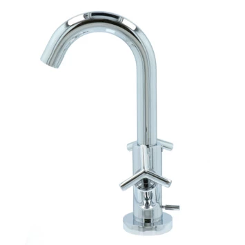 Absolut Wastafelkraan Post 2-knops Chroom 2 Absolut Wastafelkraan Post 2-knops Chroom - Afbeelding 2