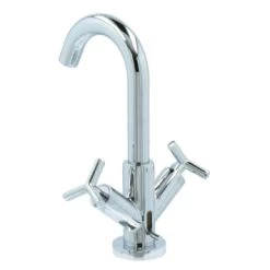 Absolut Wastafelkraan Post 2-knops Chroom 16 Absolut Wastafelkraan Post 2-knops Chroom -Badkamer Winkel 123 8073