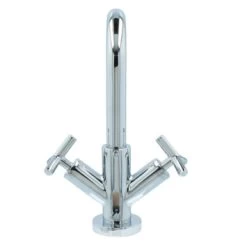 Absolut Wastafelkraan Post 2-knops Chroom 17 Absolut Wastafelkraan Post 2-knops Chroom -Badkamer Winkel 123 8074