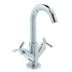 Absolut Wastafelkraan Post 2-knops Chroom 20 Absolut Wastafelkraan Post 2-knops Chroom -Badkamer Winkel 123 8077