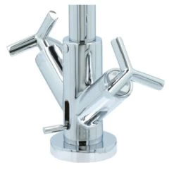 Absolut Wastafelkraan Post 2-knops Chroom 23 Absolut Wastafelkraan Post 2-knops Chroom -Badkamer Winkel 123 8080