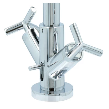 Absolut Wastafelkraan Post 2-knops Chroom 11 Absolut Wastafelkraan Post 2-knops Chroom - Afbeelding 11