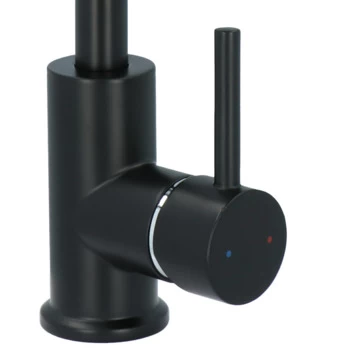 Absolut Wastafelkraan Haiti Met Hendel En Pop-up Afvoerplug Zwart 10 Absolut Wastafelkraan Haiti Met Hendel En Pop-up Afvoerplug Zwart - Afbeelding 10