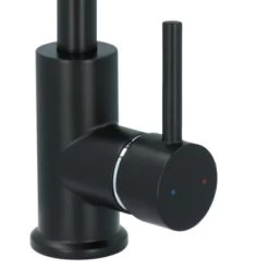 Absolut Wastafelkraan Haiti Met Hendel En Pop-up Afvoerplug Zwart 25 Absolut Wastafelkraan Haiti Met Hendel En Pop-up Afvoerplug Zwart -Badkamer Winkel 123 8095