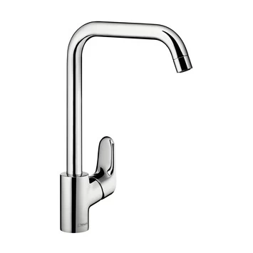 Hansgrohe Keukenkraan Ecos L Met Hendel Chroom 1 Hansgrohe Keukenkraan Ecos L Met Hendel Chroom