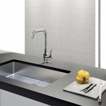 Hansgrohe Keukenkraan Ecos L Met Hendel Chroom 2 Hansgrohe Keukenkraan Ecos L Met Hendel Chroom - Afbeelding 2