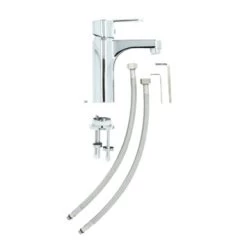 Atlantic Wastafelkraan Parker Met Hendel Chroom 23 Atlantic Wastafelkraan Parker Met Hendel Chroom -Badkamer Winkel 123 8124