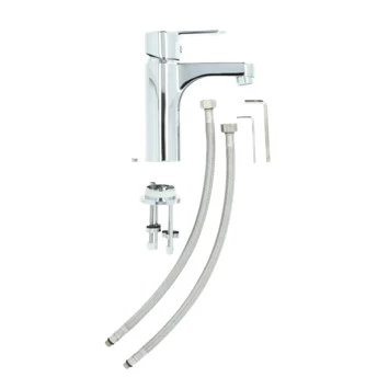 Atlantic Wastafelkraan Parker Met Hendel Chroom 11 Atlantic Wastafelkraan Parker Met Hendel Chroom - Afbeelding 11