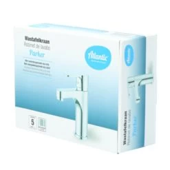 Atlantic Wastafelkraan Parker Met Hendel Chroom 24 Atlantic Wastafelkraan Parker Met Hendel Chroom -Badkamer Winkel 123 8125