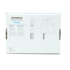 Atlantic Wastafelkraan Parker Met Hendel Chroom 25 Atlantic Wastafelkraan Parker Met Hendel Chroom -Badkamer Winkel 123 8126