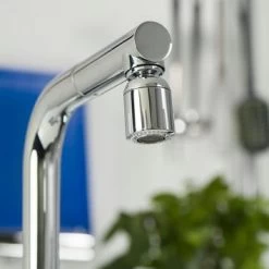 Tiger Splash Keukendouche Basic Waterbesparend Chroom M22/M24 -Badkamer Winkel 123 8273