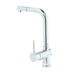 Atlantic Keukenkraan Stephen Met Hendel En Uittrekbare Sproeikop Chroom -Badkamer Winkel 123 8350