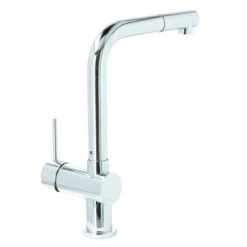 Atlantic Keukenkraan Stephen Met Hendel En Uittrekbare Sproeikop Chroom -Badkamer Winkel 123 8352