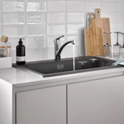 Grohe Quickfix Keukenkraan Start Lage Uitloop Chroom -Badkamer Winkel 123 8380