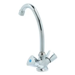 OK Keukenkraan 2-knops Chroom -Badkamer Winkel 123 8392