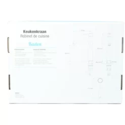 Atlantic Keukenkraan Kaden Met Hendel Chroom -Badkamer Winkel 123 8414