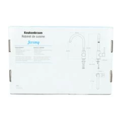 Atlantic Keukenkraan Jeremy Met Hendel Chroom -Badkamer Winkel 123 8427