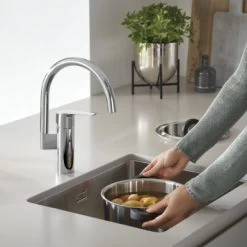 Grohe Keukenkraan Start Hoge Uitloop QuickFix Chroom -Badkamer Winkel 123 8432
