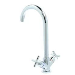 Aqualino Keukenkraan Ceronda 2-knops Chroom -Badkamer Winkel 123 8438