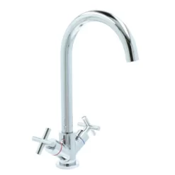 Aqualino Keukenkraan Ceronda 2-knops Chroom -Badkamer Winkel 123 8442