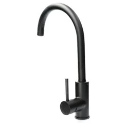 Atlantic Keukenkraan Colin Met Hendel Zwart -Badkamer Winkel 123 8456