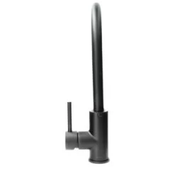 Atlantic Keukenkraan Colin Met Hendel Zwart -Badkamer Winkel 123 8457