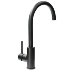Atlantic Keukenkraan Colin Met Hendel Zwart -Badkamer Winkel 123 8458