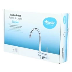 Atlantic Keukenkraan Carson Inklapbaar Met Hendel Chroom -Badkamer Winkel 123 8508