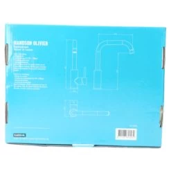 Handson Keukenkraan Olivier Met Hendel Chroom -Badkamer Winkel 123 8568