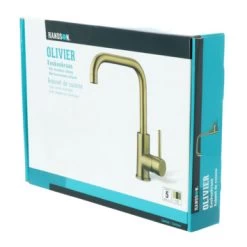 Handson Keukenkraan Olivier Met Hendel Messing -Badkamer Winkel 123 8607