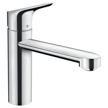 Hansgrohe Keukenkraan Focus M43 Met Hendel Chroom 120 1 Hansgrohe Keukenkraan Focus M43 Met Hendel Chroom 120