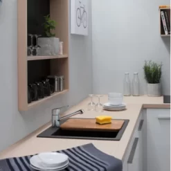 Hansgrohe Keukenkraan Focus M43 Met Hendel Chroom 100 -Badkamer Winkel 123 8645