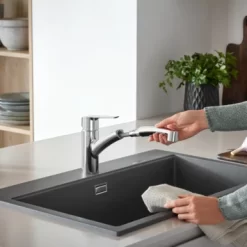 Grohe Quickfix Keukenkraan Start Uittrekbare Dual Spray -Badkamer Winkel 123 8652