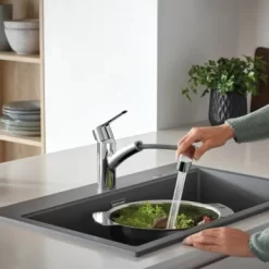 Grohe Quickfix Keukenkraan Start Uittrekbare Dual Spray -Badkamer Winkel 123 8653