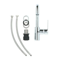 Atlantic Wastafelkraan Micah Met Hendel Chroom 23 Atlantic Wastafelkraan Micah Met Hendel Chroom -Badkamer Winkel 123 8731