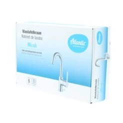 Atlantic Wastafelkraan Micah Met Hendel Chroom 24 Atlantic Wastafelkraan Micah Met Hendel Chroom -Badkamer Winkel 123 8732