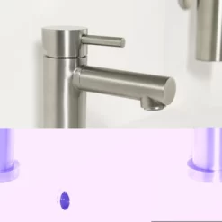 Tiger Wastafelkraan Boston Met Hendel RVS 11 Tiger Wastafelkraan Boston Met Hendel RVS -Badkamer Winkel 123 8751