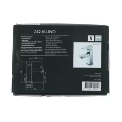 Aqualino Wastafelkraan Panaro Met Hendel En Waste Chroom 27 Aqualino Wastafelkraan Panaro Met Hendel En Waste Chroom -Badkamer Winkel 123 8781