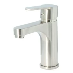 Atlantic Wastafelkraan Parker Met Hendel RVS