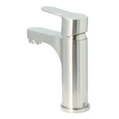 Atlantic Wastafelkraan Parker Met Hendel RVS 15 Atlantic Wastafelkraan Parker Met Hendel RVS -Badkamer Winkel 123 8784