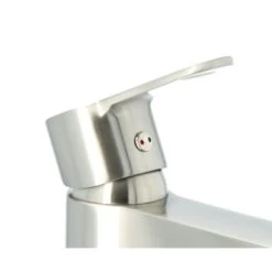 Atlantic Wastafelkraan Parker Met Hendel RVS 22 Atlantic Wastafelkraan Parker Met Hendel RVS -Badkamer Winkel 123 8791